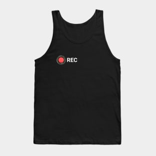 Rec Button Tank Top